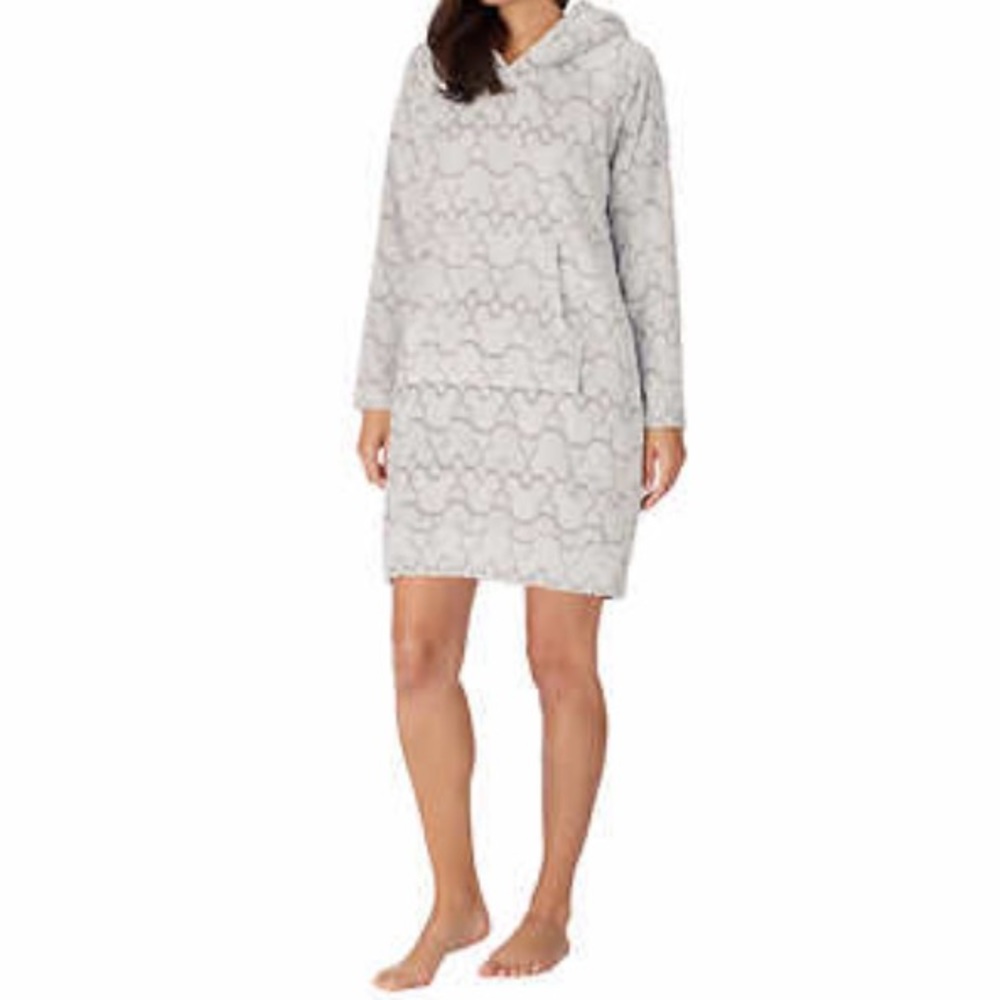 New Disney Ladies Fleece Lounge Hoodie